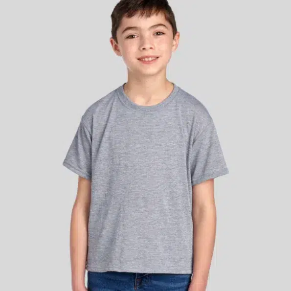 Youth sports t-shirt for schools – Jerzees 21MR companion style