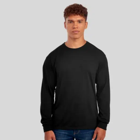 Unisex Long Sleeve Performance Tee in Royal Blue – Jerzees 21MLR