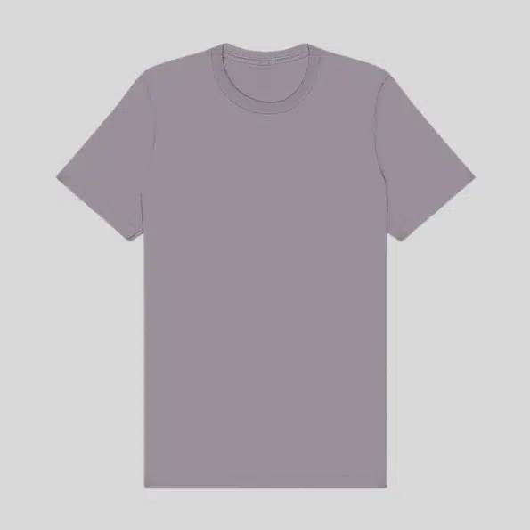 Unisex jersey t-shirt in soft cotton, ideal for screen printing or embroidery in Quebec