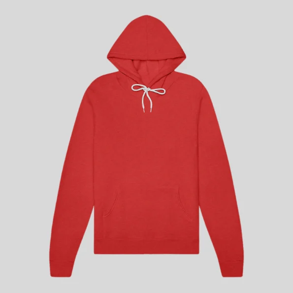 Ultra-soft unisex fleece hoodie for screen printing and embroidery in Quebec and Canada