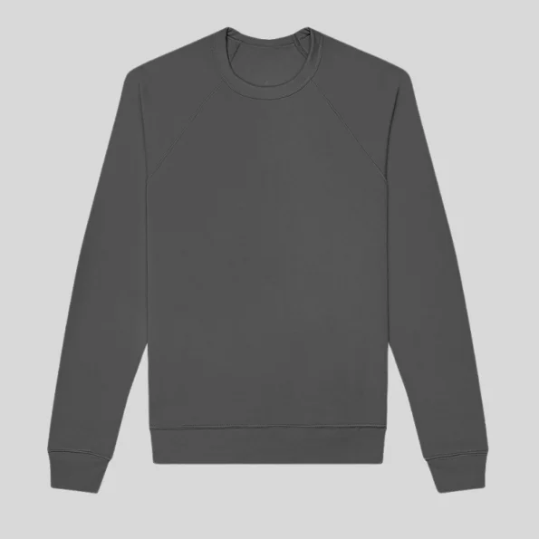 Soft raglan fleece sweatshirt for custom printing and embroidery in Quebec and Canada