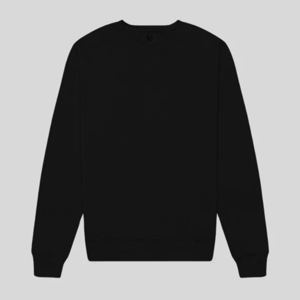 Unisex fleece drop shoulder sweatshirt perfect for screen printing or embroidery