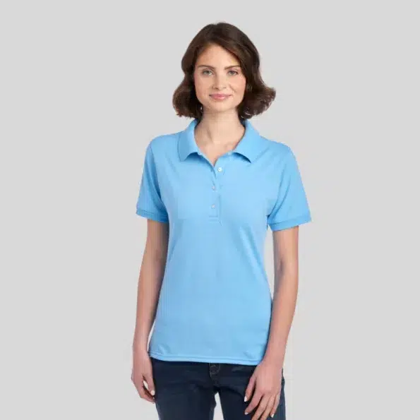 JERZEES 437F Ladies Sport Polo Shirt – Moisture-Wicking Cotton Blend