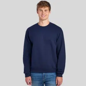 Jerzees 562MR NuBlend Unisex Sweatshirt – Pill-Resistant Fleece Crewneck