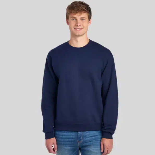 Jerzees 562MR NuBlend Unisex Sweatshirt – Pill-Resistant Fleece Crewneck