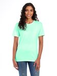 560MR PREMIUM BLEND C RING-SPUN UNI T-SHIRT-D TEAL H-FRONT