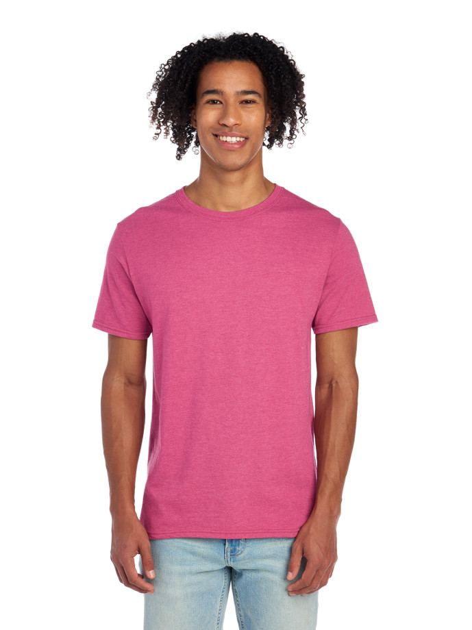 560MR PREMIUM BLEND C RING-SPUN UNI T-SHIRT-RASPBERRY H-FRONT Ring Spun Unisex T-Shirt 560MR – Premium Soft Fit | Volgania