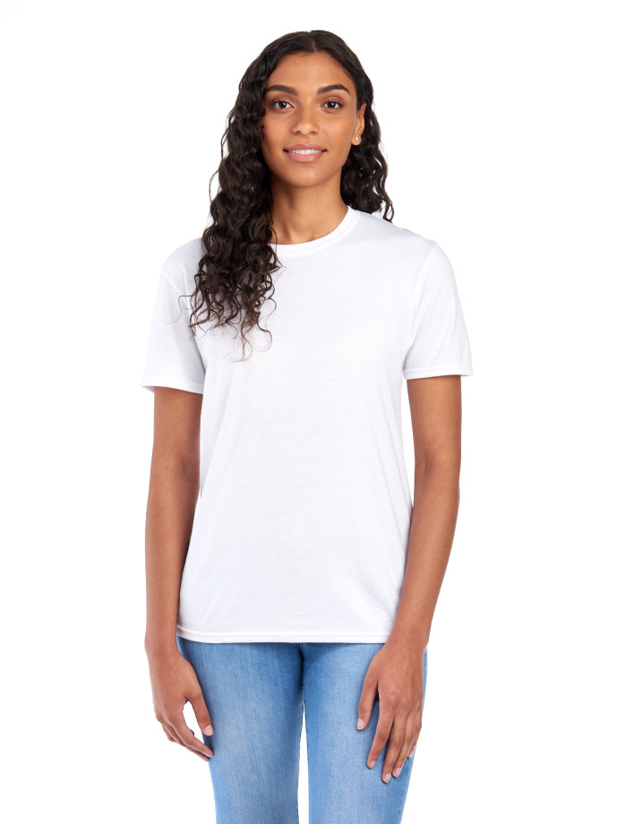560MR PREMIUM BLEND C RING-SPUN UNI T-SHIRT-WHITE-FRONT Ring Spun Unisex T-Shirt 560MR – Premium Soft Fit | Volgania