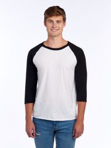 T-shirt raglan doux JERZEES 560RR pour impression – Volgania Québec