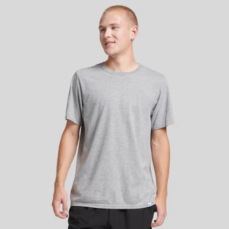 64STTM0-DRI-POWER-CVC-Performance-Unisex-T-Shirt-ORFORD-FRONT Russell 64STTM0 – Dri-Power® Unisex CVC Performance T-Shirt