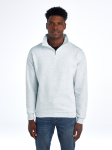 995MB NUBLEND UNI QUARTER-ZIP CADET C SWEAT-VINTAGE HEATHER NAVY-FRONT