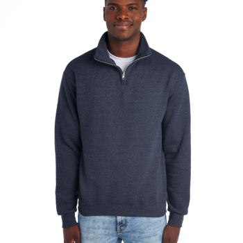 Quarter Zip Sweatshirt Fleece 995MR – Cadet Collar | Volgania