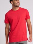 IC46R JERZEES ULTIMATE RS UNISEX T-SHIRT-RASPBERRY HEATHER-FRONT