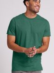 IC46R JERZEES ULTIMATE RS UNISEX T-SHIRT-RASPBERRY HEATHER-FRONT