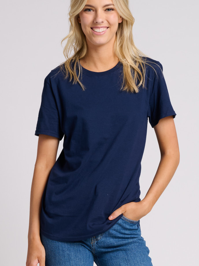 IC46R JERZEES ULTIMATE RS UNISEX T-SHIRT-NAVY-FRONT