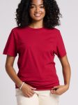 IC46R JERZEES ULTIMATE RS UNISEX T-SHIRT-RASPBERRY HEATHER-FRONT